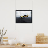 Flying Moose Aviation de Havilland DH3-C Otter Poster (Küche)