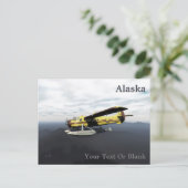 Flying Moose Aviation de Havilland DH3-C Otter Postkarte (Stehend Vorderseite)