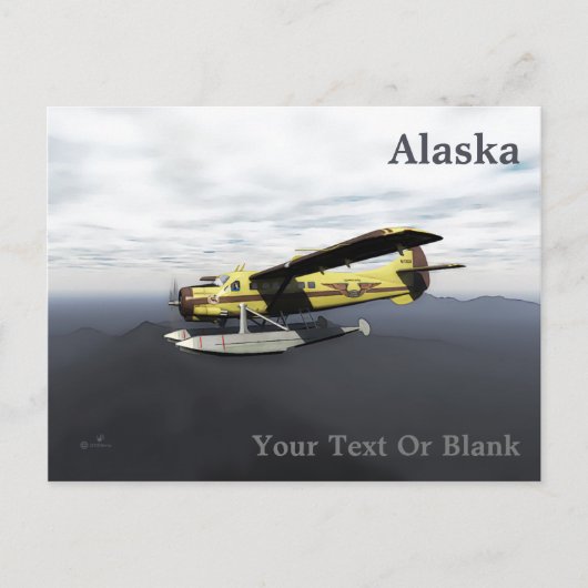 Flying Moose Aviation de Havilland DH3-C Otter Postkarte (Vorderseite)