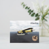 Flying Moose Aviation de Havilland DH3-C Otter Postkarte (Stehend Vorderseite)