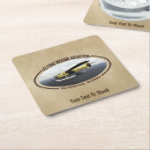 Flying Moose Aviation de Havilland DH3-C Otter Rechteckiger Pappuntersetzer (angewinkelt)