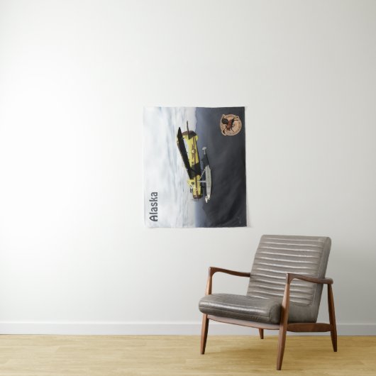 Flying Moose Aviation de Havilland DH3-C Otter Wandteppich (Beispiel)