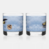 Flying Moose Aviation de Havilland Otter Whiskyglas (Links)