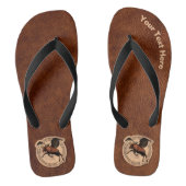 Flying Moose Aviation Patch Badesandalen (Fußbett)