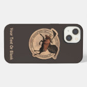 Flying Moose Aviation Patch Case-Mate iPhone Fall Hülle (Rückseite (Horizontal))