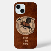 Flying Moose Aviation Patch Case-Mate iPhone Fall Hülle (Rückseite)