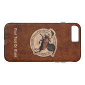 Flying Moose Aviation Patch Case-Mate iPhone Hülle (Rückseite (Horizontal))