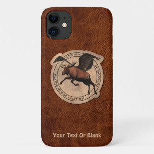 Flying Moose Aviation Patch Case-Mate iPhone Hülle