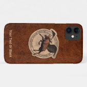 Flying Moose Aviation Patch Case-Mate iPhone Hülle (Rückseite (Horizontal))