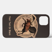Flying Moose Aviation Patch Case-Mate iPhone Hülle (Rückseite (Horizontal))