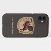 Flying Moose Aviation Patch Case-Mate iPhone Hülle (Rückseite (Horizontal))