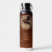 Flying Moose Aviation Patch Case-Mate iPhone-Hülle Trinkflasche (Rückseite)