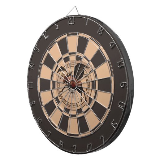 Flying Moose Aviation Patch Dartscheibe (Vorderseite rechts)