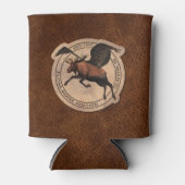 Flying Moose Aviation Patch Dosenkühler (Vorderseite)
