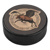 Flying Moose Aviation Patch Eishockey Puck (3/4)