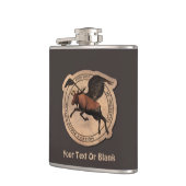 Flying Moose Aviation Patch Flachmann (Links)