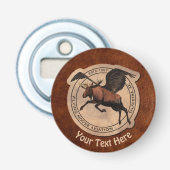 Flying Moose Aviation Patch Flaschenöffner (Vorderseite)