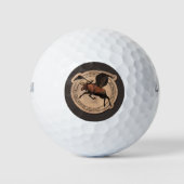 Flying Moose Aviation Patch Golfball (Vorderseite)