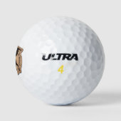 Flying Moose Aviation Patch Golfball (Logo)