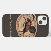 Flying Moose Aviation Patch iPhone Hülle (Rückseite (Horizontal))