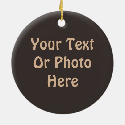 Flying Moose Aviation Patch Keramik Ornament (Hinten)