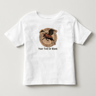 Flying Moose Aviation Patch Kleinkind T-shirt