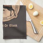 Flying Moose Aviation Patch Küchentuch (Viertel Falte)