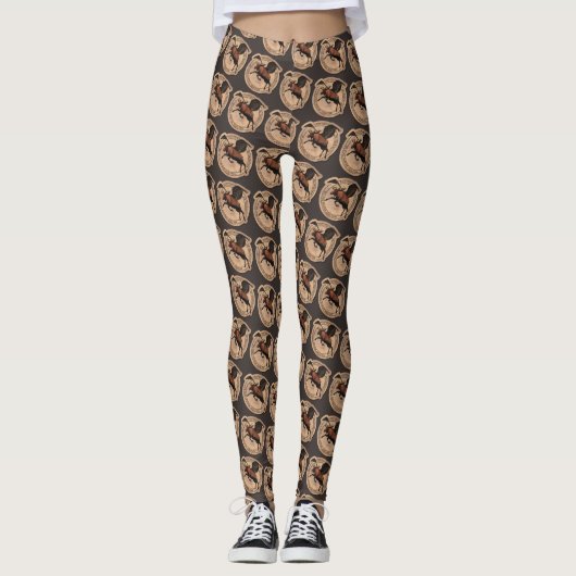 Flying Moose Aviation Patch Leggings (Vorderseite)