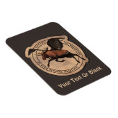 Flying Moose Aviation Patch Magnet (Rechte Seite)