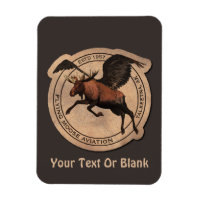 Flying Moose Aviation Patch