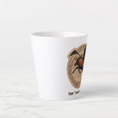 Flying Moose Aviation Patch Milchtasse (Vorderseite)