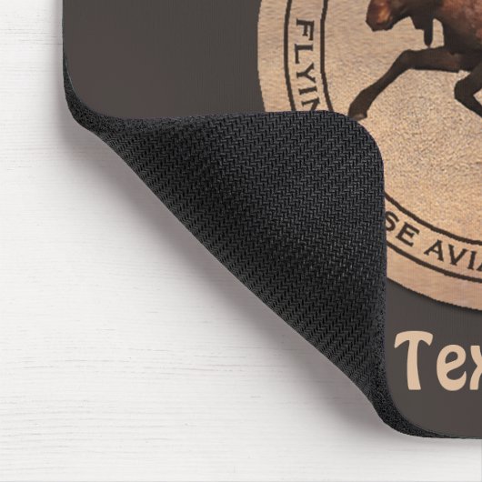 Flying Moose Aviation Patch Mousepad (Ecke)