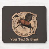 Flying Moose Aviation Patch Mousepad (Vorne)