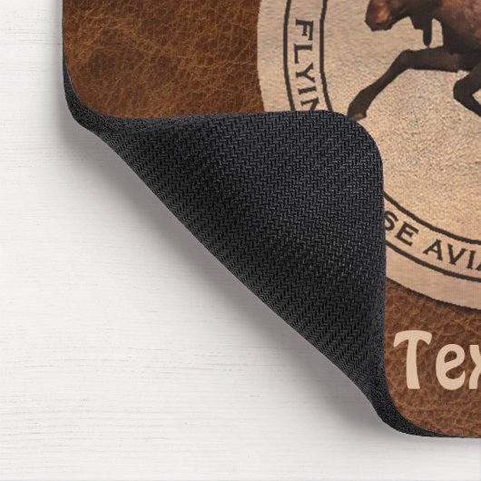 Flying Moose Aviation Patch Mousepad (Ecke)