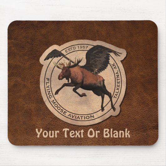 Flying Moose Aviation Patch Mousepad (Vorne)