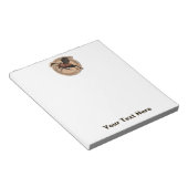 Flying Moose Aviation Patch Notizblock (angewinkelt)