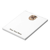 Flying Moose Aviation Patch Notizblock (Rotiert)