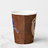 Flying Moose Aviation Patch Pappbecher (Rechts)