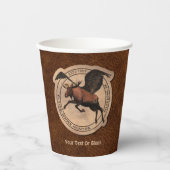 Flying Moose Aviation Patch Pappbecher (Vorderseite)