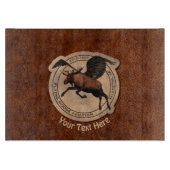 Flying Moose Aviation Patch Schneidebrett (Vorderseite)