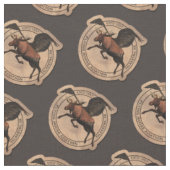 Flying Moose Aviation Patch Stoff (Nahaufnahme)