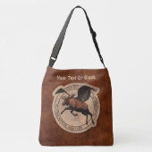 Flying Moose Aviation Patch Tragetaschen Mit Langen Trägern (Rückseite)