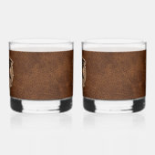 Flying Moose Aviation Patch Whiskyglas (Links)