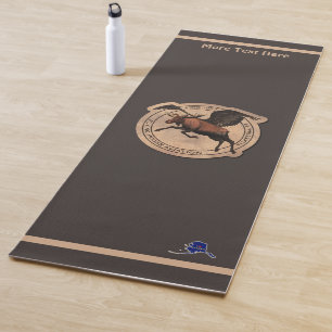 Flying Moose Aviation Patch Yogamatte