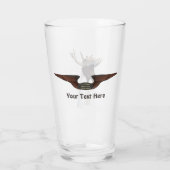 Flying Moose Bush Pilot Glas (Rückseite)