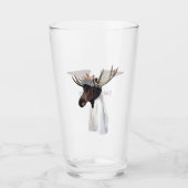Flying Moose Bush Pilot Glas (Vorderseite)