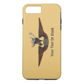 Flying Moose Bush Pilot Wings Case-Mate iPhone Hülle (Rückseite)