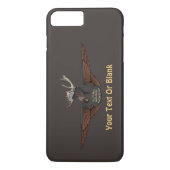 Flying Moose Bush Pilot Wings Case-Mate iPhone Hülle (Rückseite)