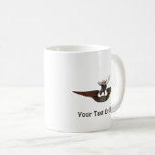 Flying Moose Bush Pilot Wings Kaffeetasse (VorderseiteRechts)