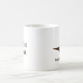 Flying Moose Bush Pilot Wings Kaffeetasse (Mittel)